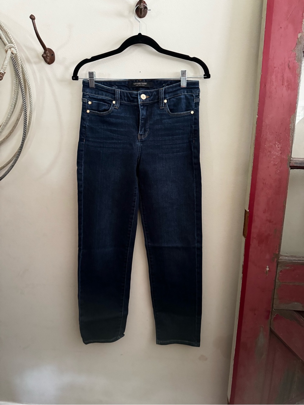 Liverpool Jeans Company Dark Blue Slim Ankle Jeans - NWOT